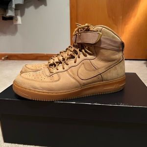 Nike Air Force 1 High Wheat Flax